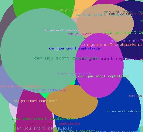 Can you snort cephalexin