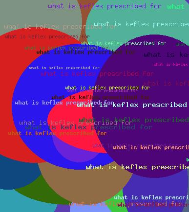 What is keflex prescribed for